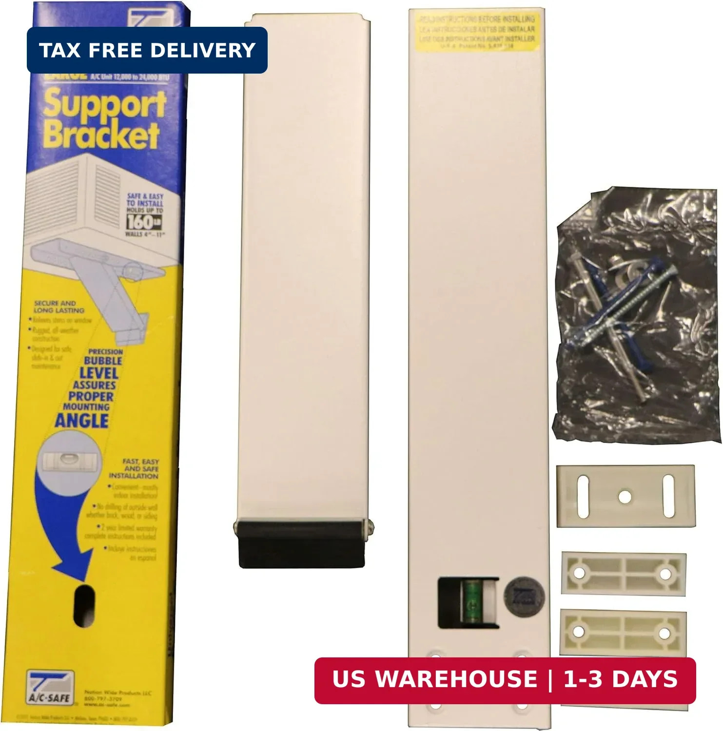 A/C Safe AC-160 Universal Heavy Duty Window Air Conditioner Support