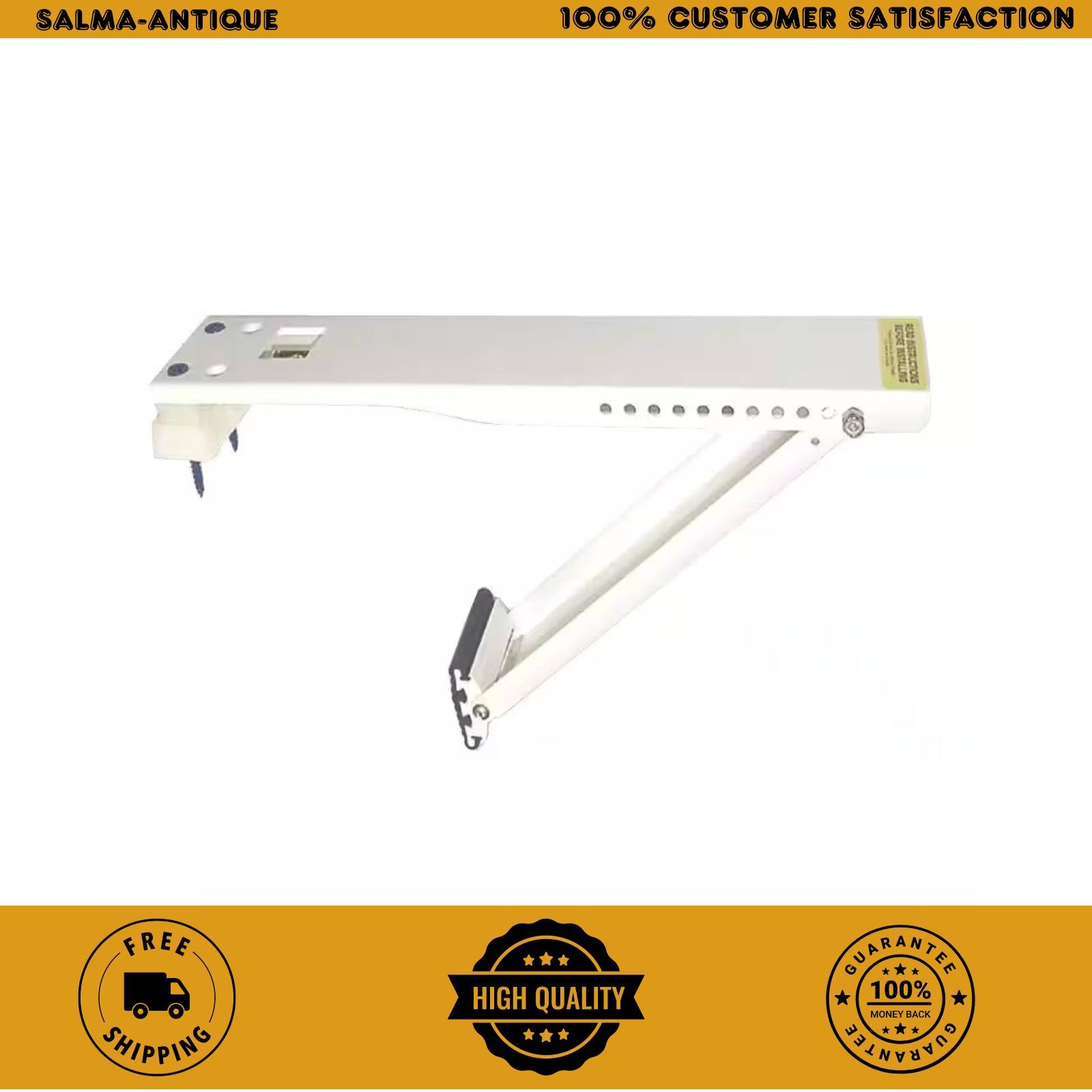 AC Safe Universal Light Duty Window Air Conditioner Support Bracket AC-080