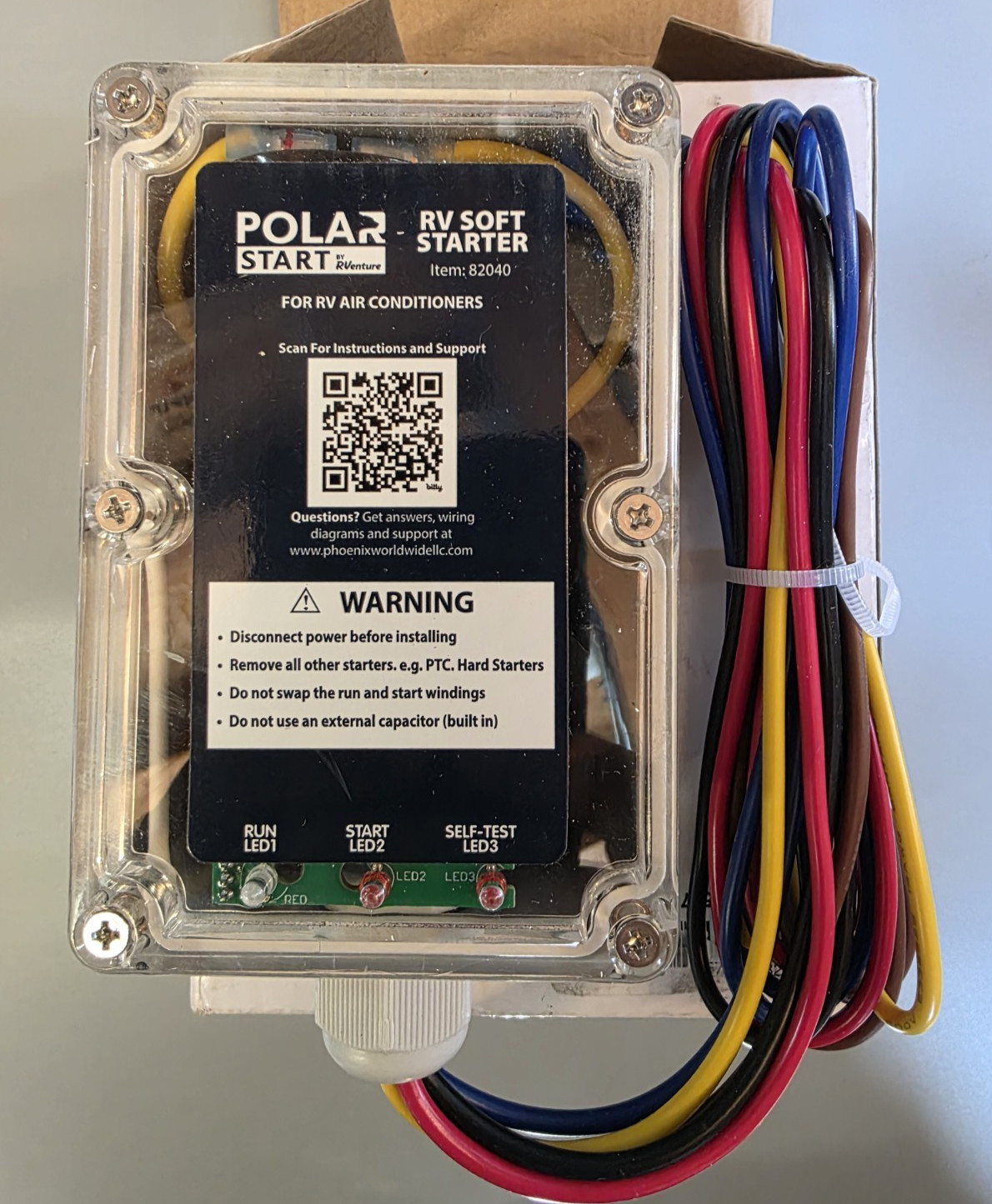 Polar Start, Soft Start Kit for RV Air Conditioner Includes Instructions for