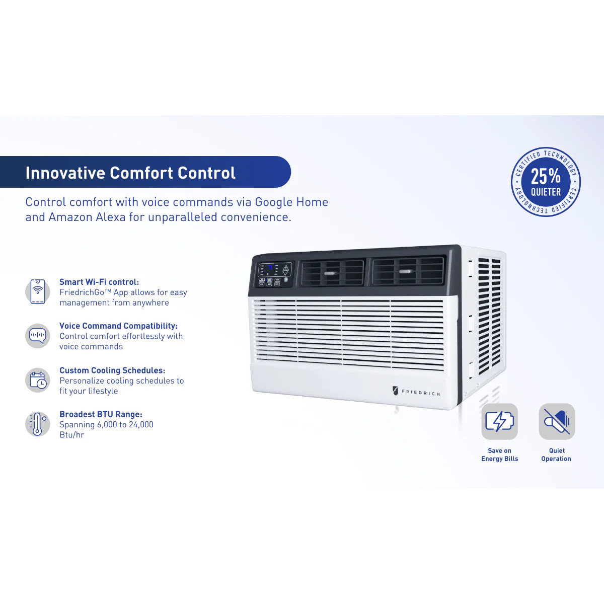 Friedrich 24,000 BTU Chill Premier Window Air Conditioner