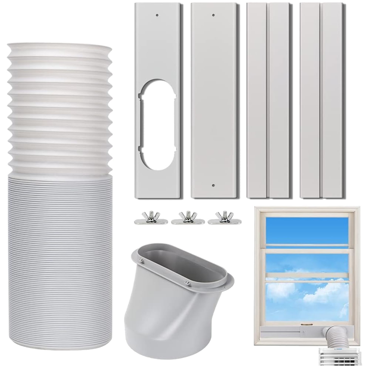 Universal AC Vent Kit 5.9″ Diameter