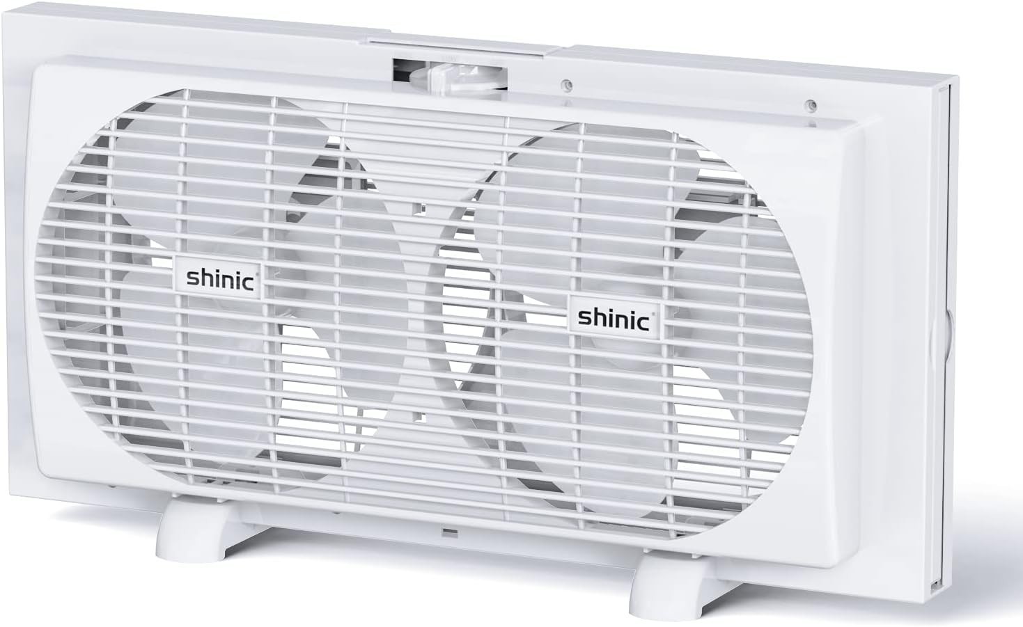 9″ Dual Window Fan,Powerful Cooling,Easy Control,Fits 22″-33″ | Twin Window F…