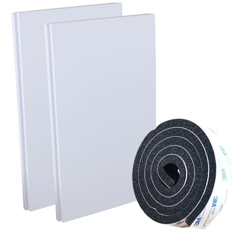 Window Air Conditioner Foam Insulation Panels,AC Side Insulating Panel Kit,2