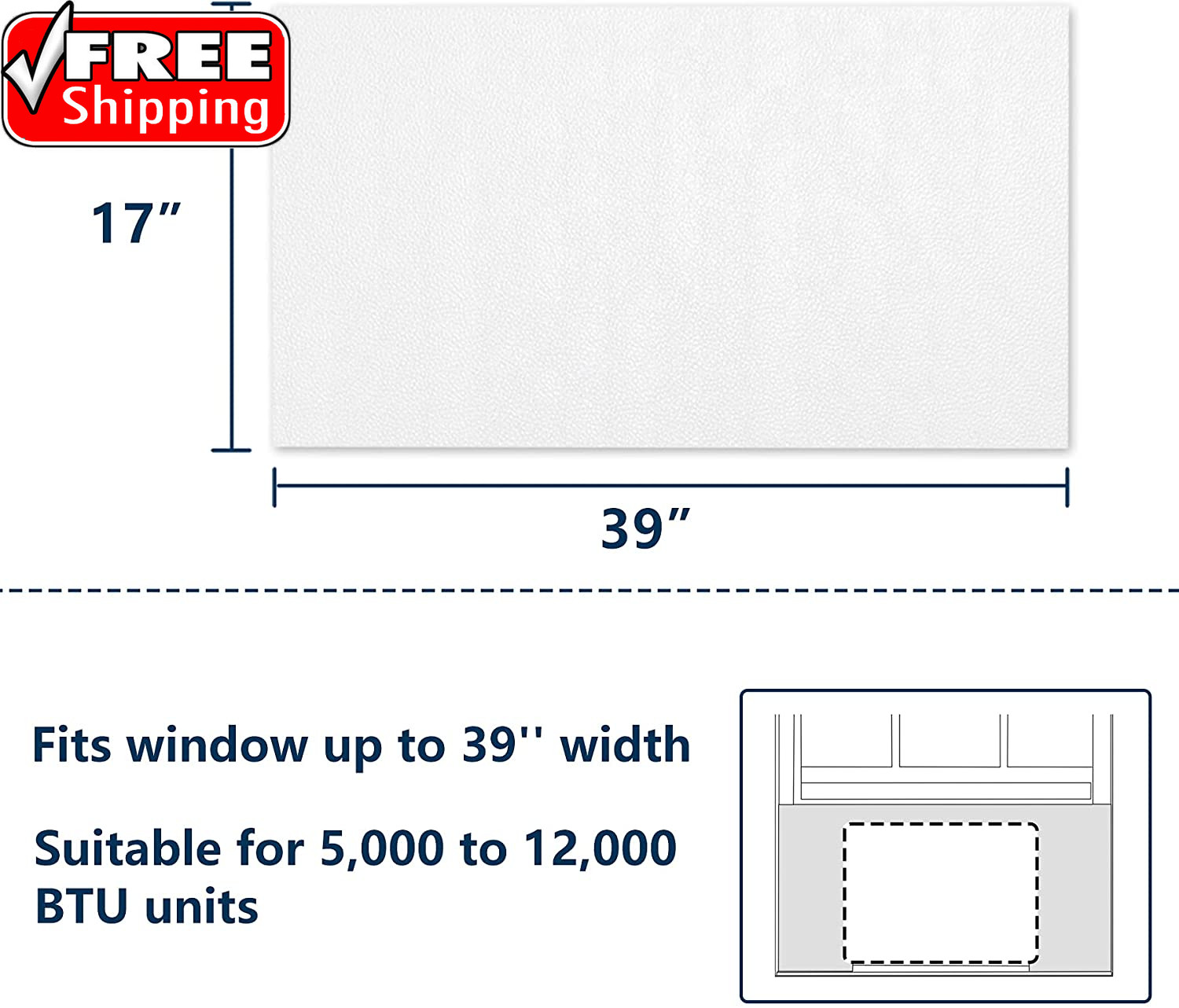Window Air Conditioner Surround Foam Insulation Panels,Ac Side Insulating Sun Bl