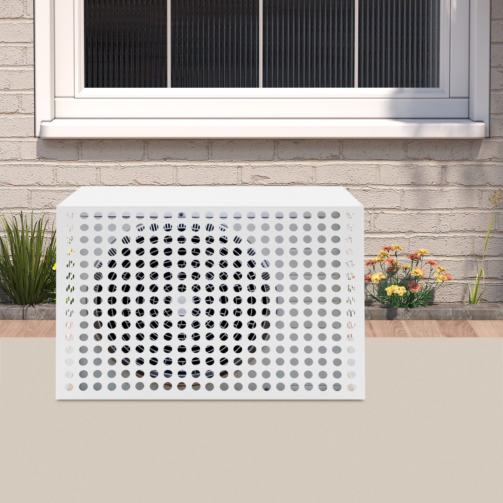 Privacy Fence Cover for A/C Conditioning Unit Air Conditioner Fence HOT SALE