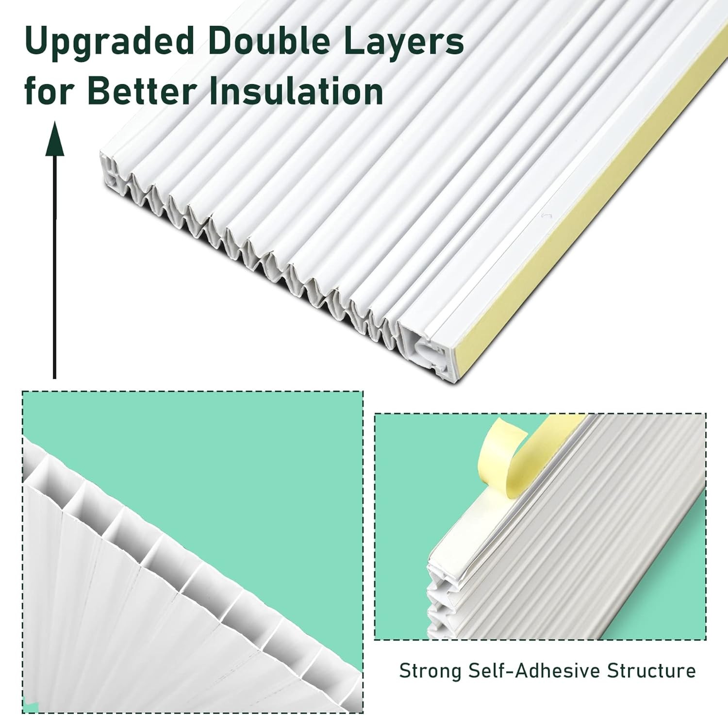 Window Air Conditioner Side Panels Double Layers Adjustable Insulation 68