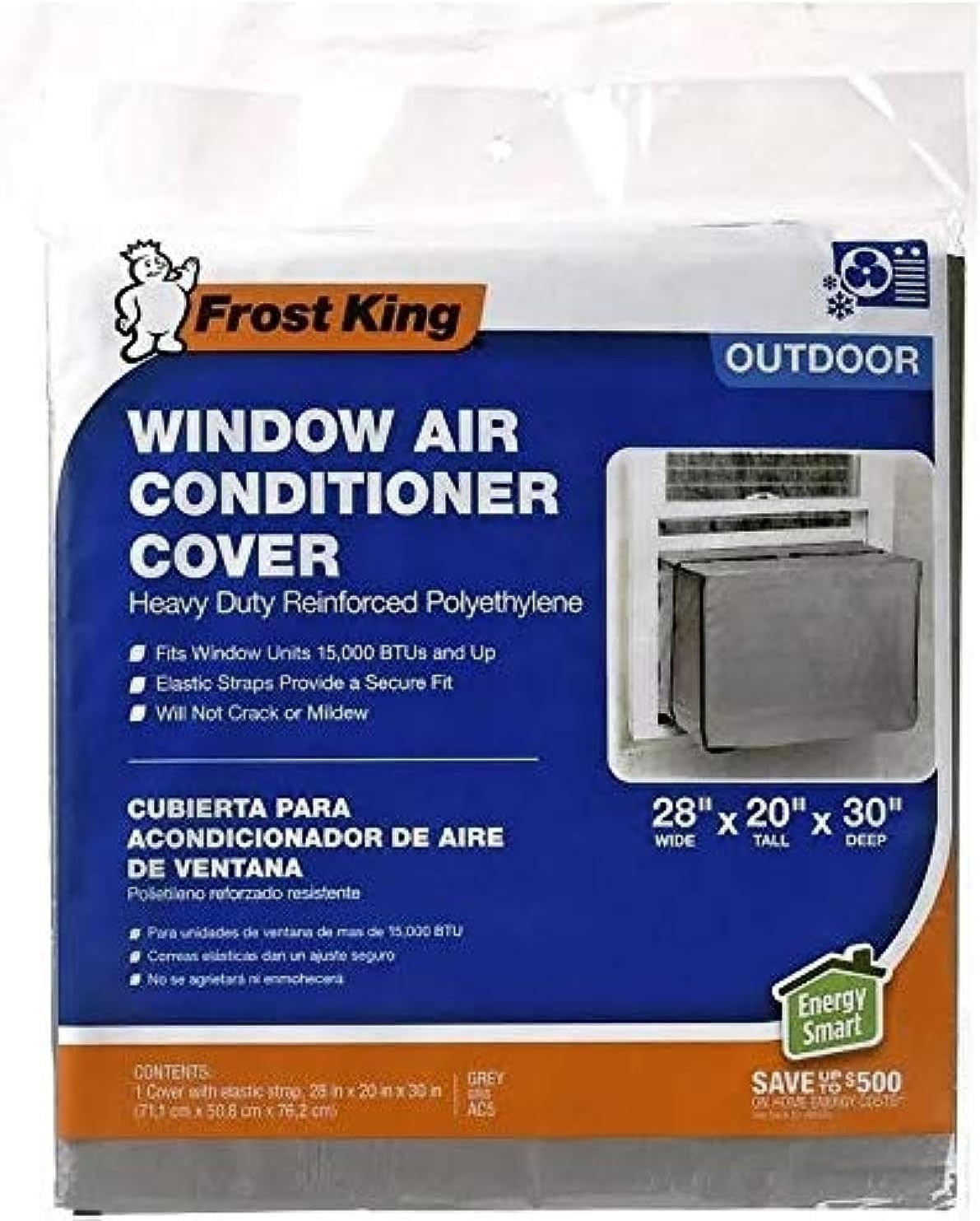 Frost King Window Air Conditioner A/C Cover 28x-20x-30x GREY