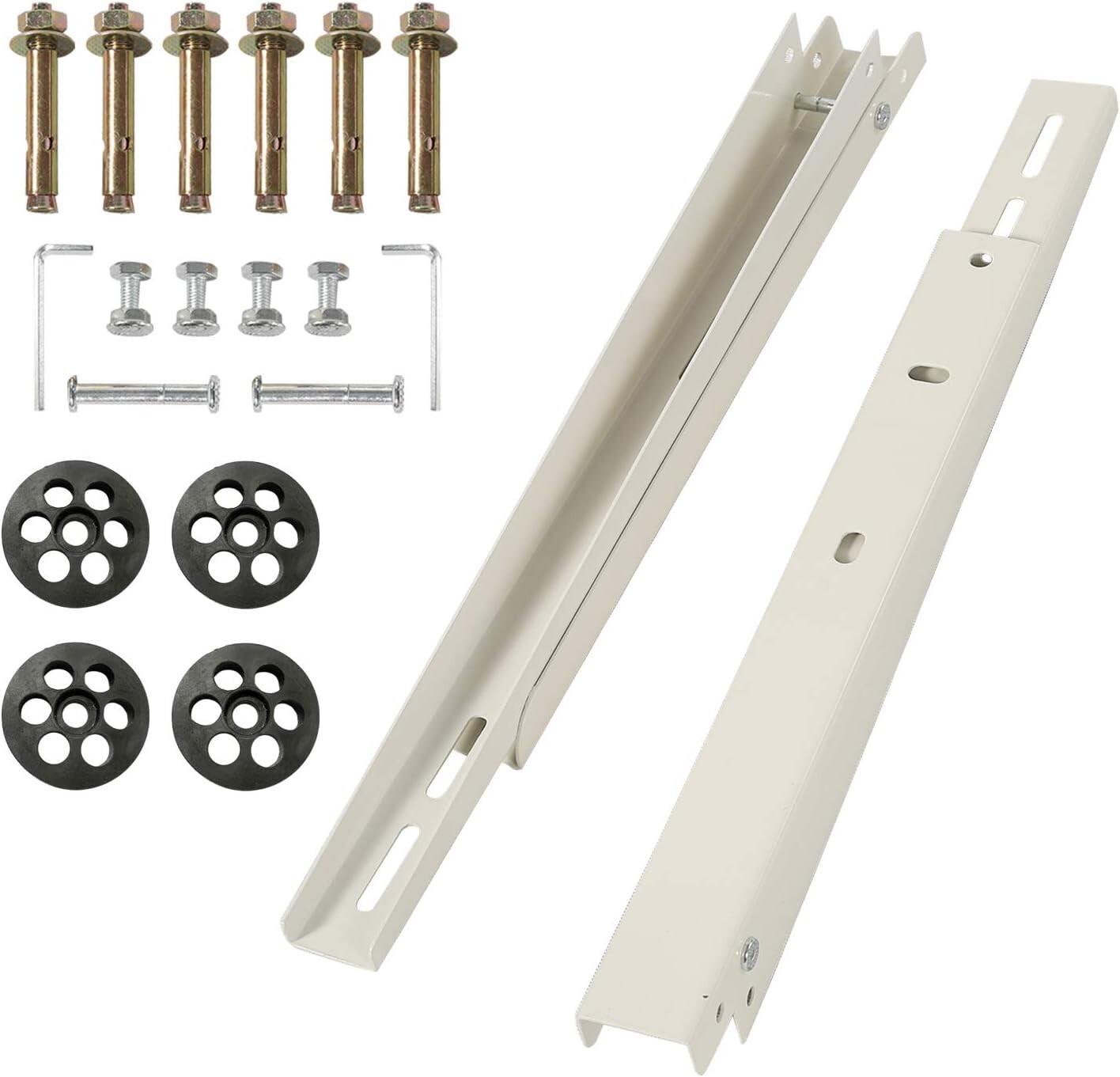 Heavy-Duty Steel Mounting Bracket for Mini Split AC – Versatile – 7000-24000 BTU