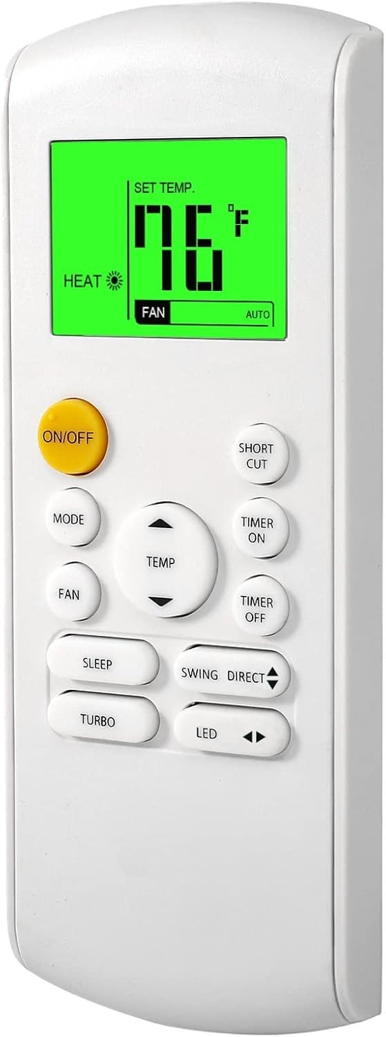 Replacement Remote Control for Midea MRCOOL FRIMEC Klimaire AC Air Conditione…