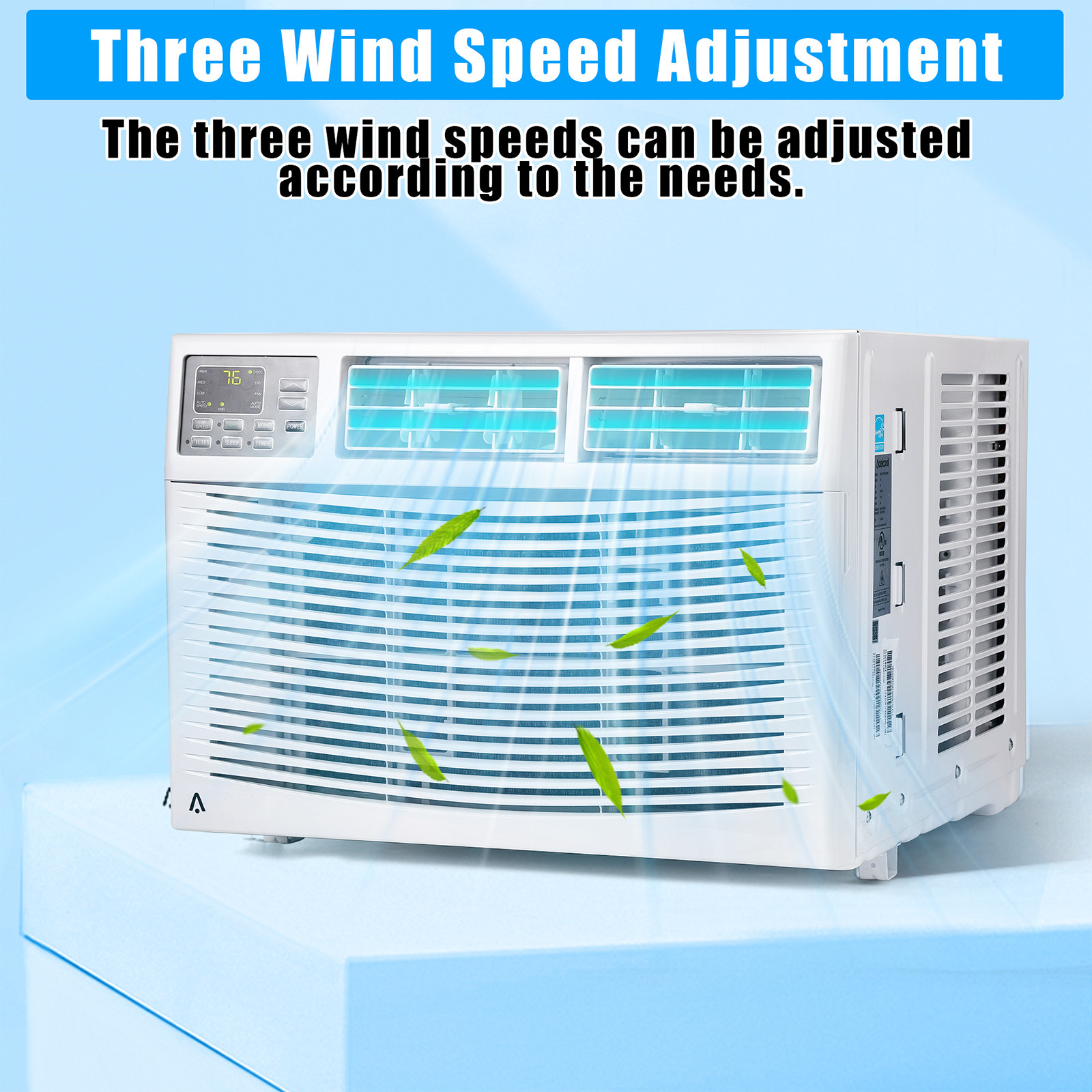 10000 BTU Window Air Conditioner Window AC Unit for Bedroom Office Cooling