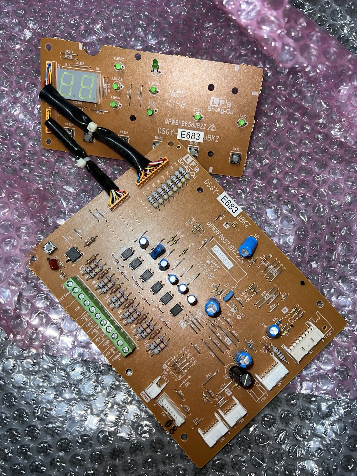 DSGY-C683JBKZ QPWBFB656JBZZ OEM control Panel of Sharp Wall Unit Air Condition