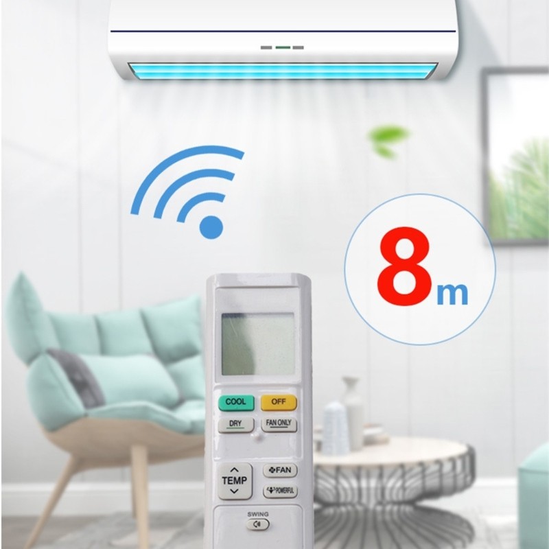 Air Conditioning LCD Controller English Version Remote Control for ARC480A33
