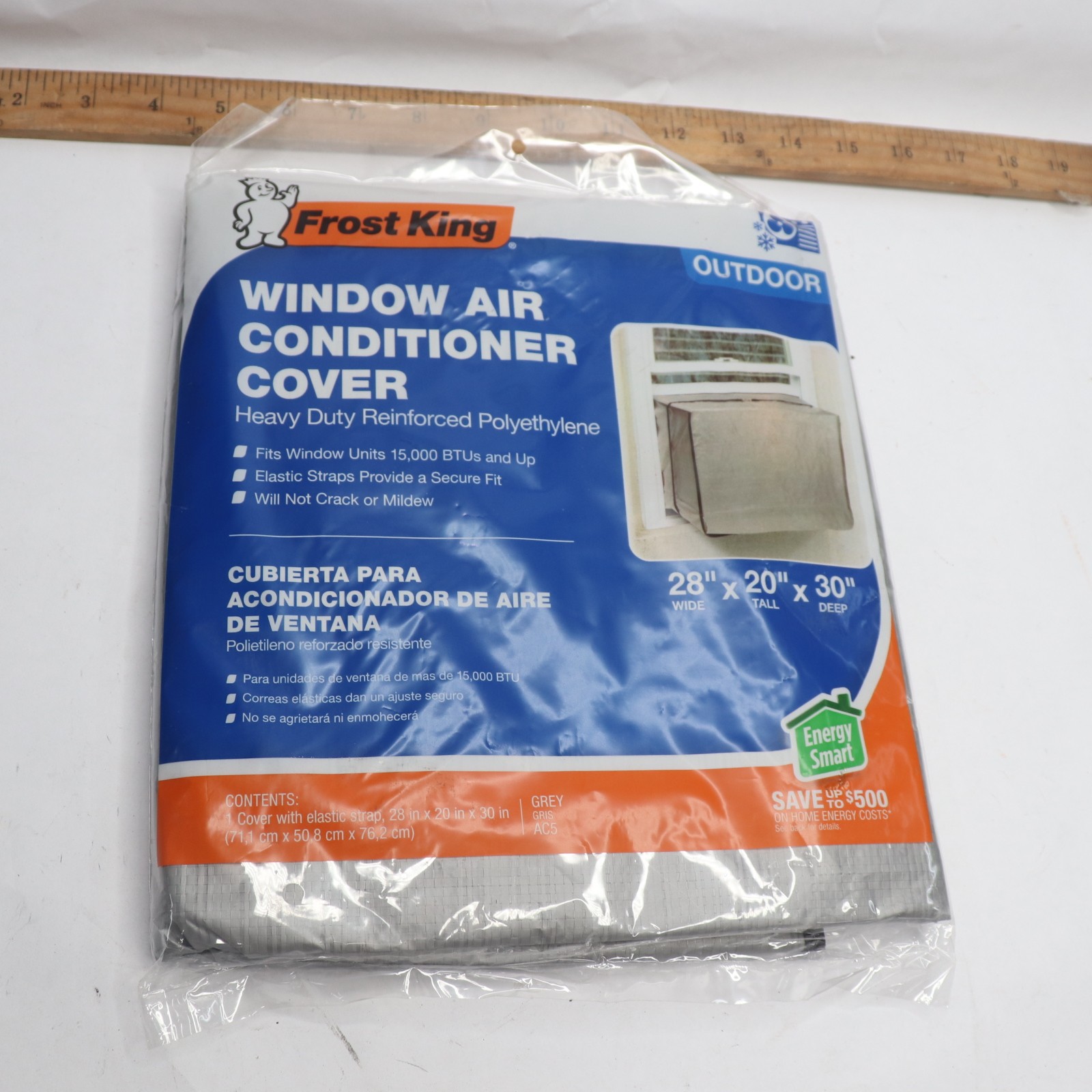 Frost King Air Conditioner Cover 28″ x 20″ x 30″ x 6 Mil AC5H