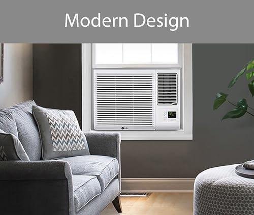 WHITE – LG 18,000 BTU WINDOW AC COOL HEAT W/REMOTE 208V R32 LW1823HR