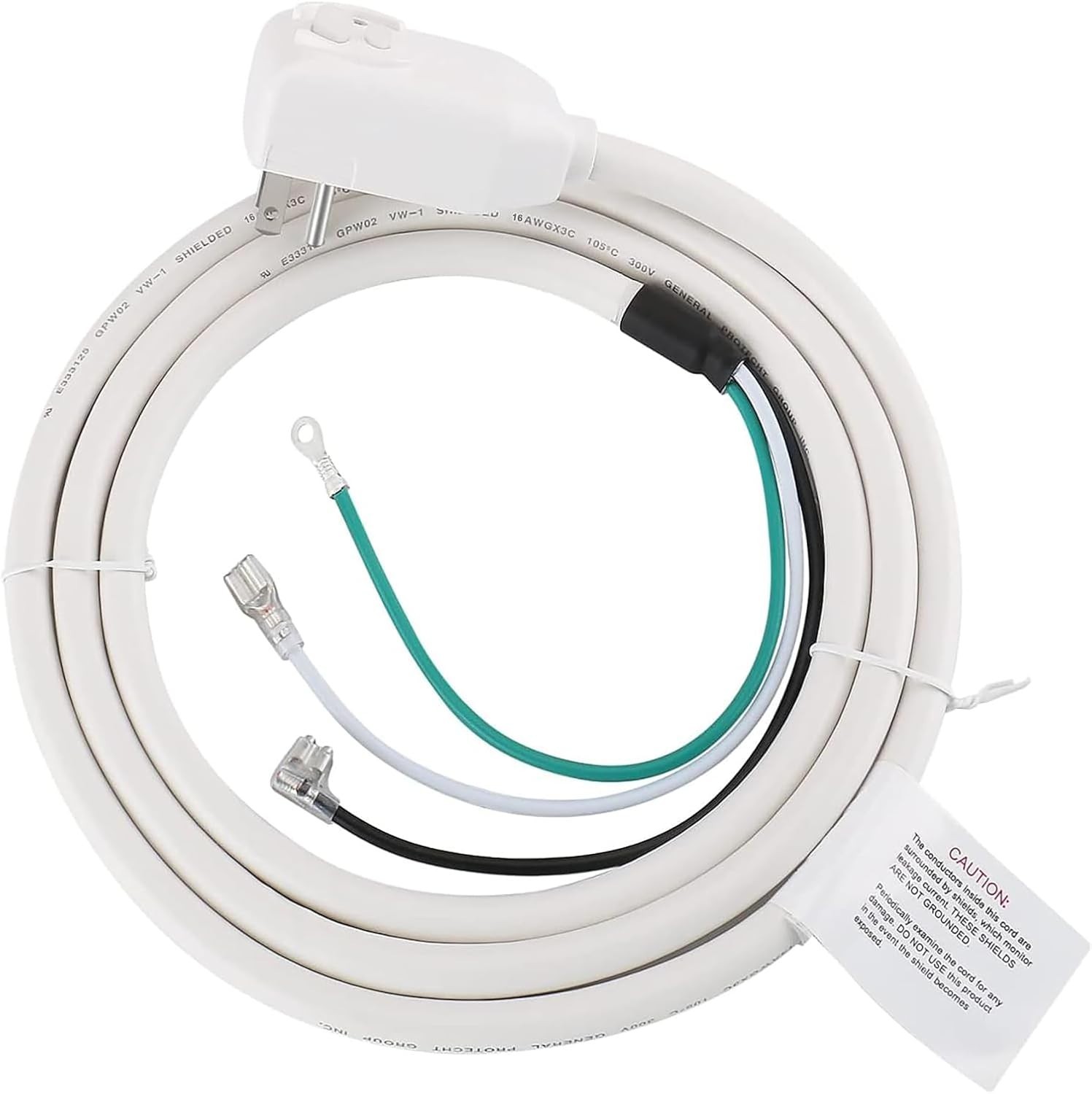 LCDI Power Cord 7.5FT 120V 13A 1560W