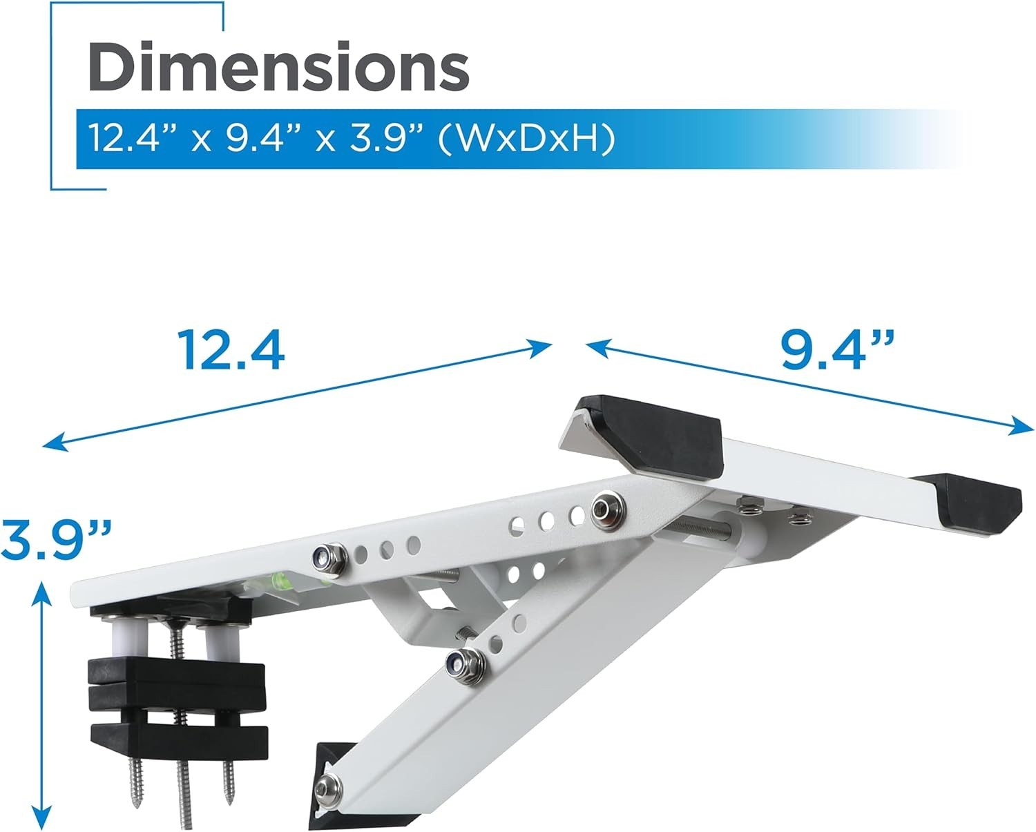 Air Conditioner Support Bracket for Outdoor Window AC, Supports Units Up to 1…