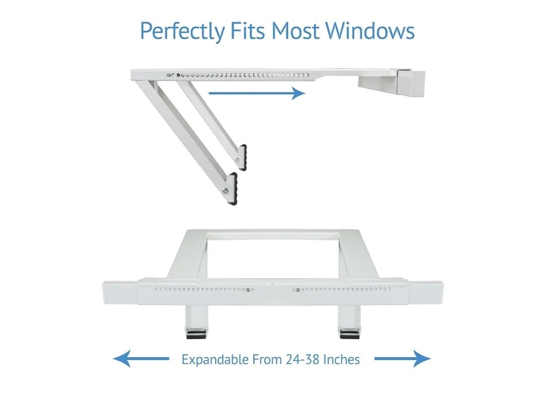 Air Conditioner Support Bracket, No Tools or Drilling Required – Easy to Install