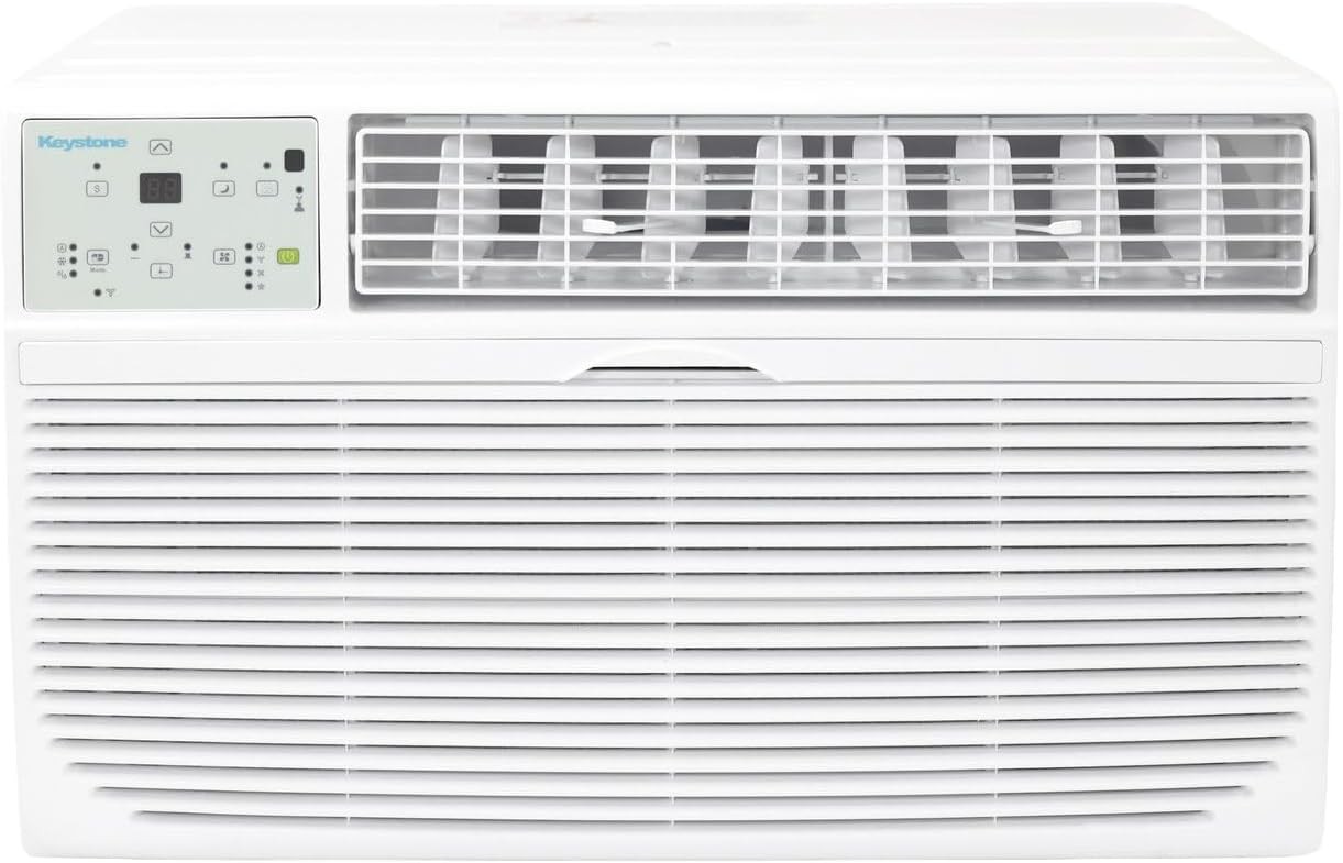 Keystone 14,000 BTU Wall Mounted AC Unit and Dehumidifier 230V up to 700 Sq.Ft