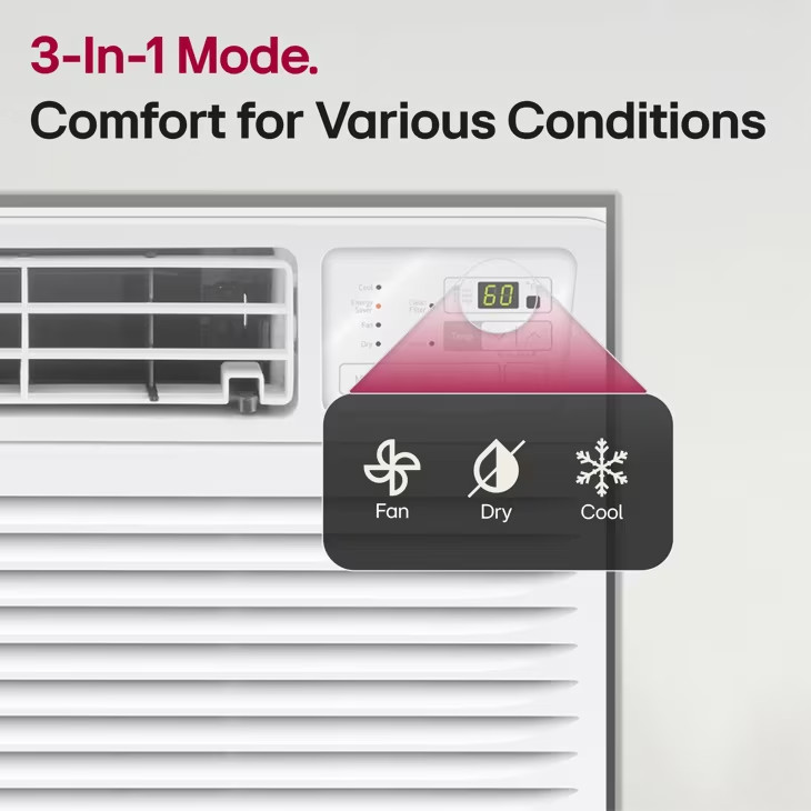 LG 14000 BTU 700 Sq. Ft. Through the Wall Air Conditioner