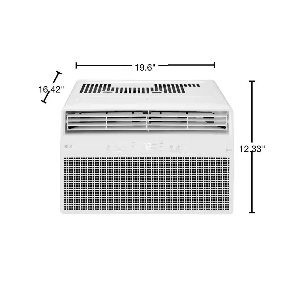 10,000 (DOE) BTU 115-Volts Window Air Conditioner Unit Cools 450 Sq. Ft. with Wi
