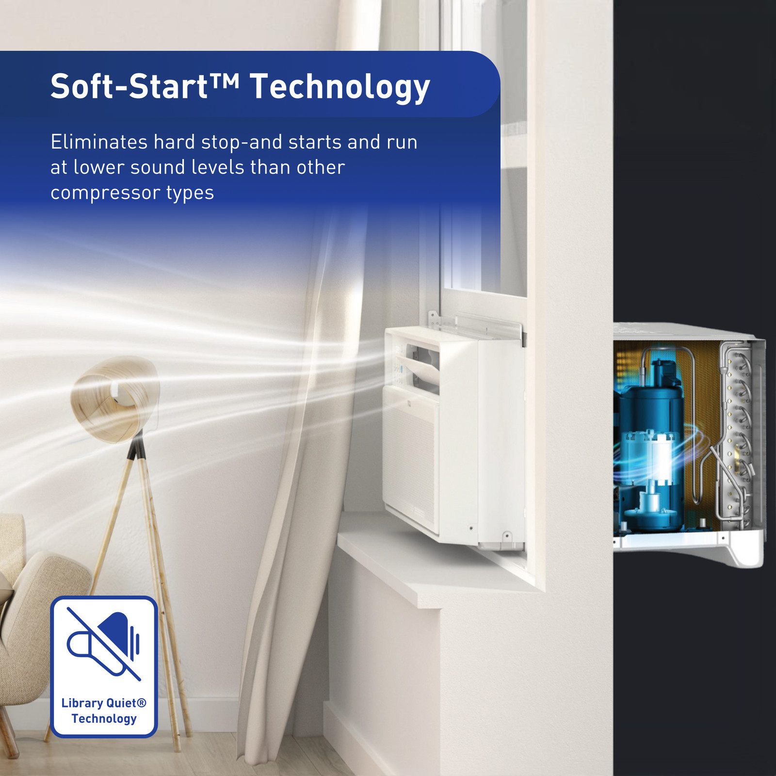 Friedrich Chill Premier Inverter Window AC 8,000 – 15,000 BTU 115V Inverter