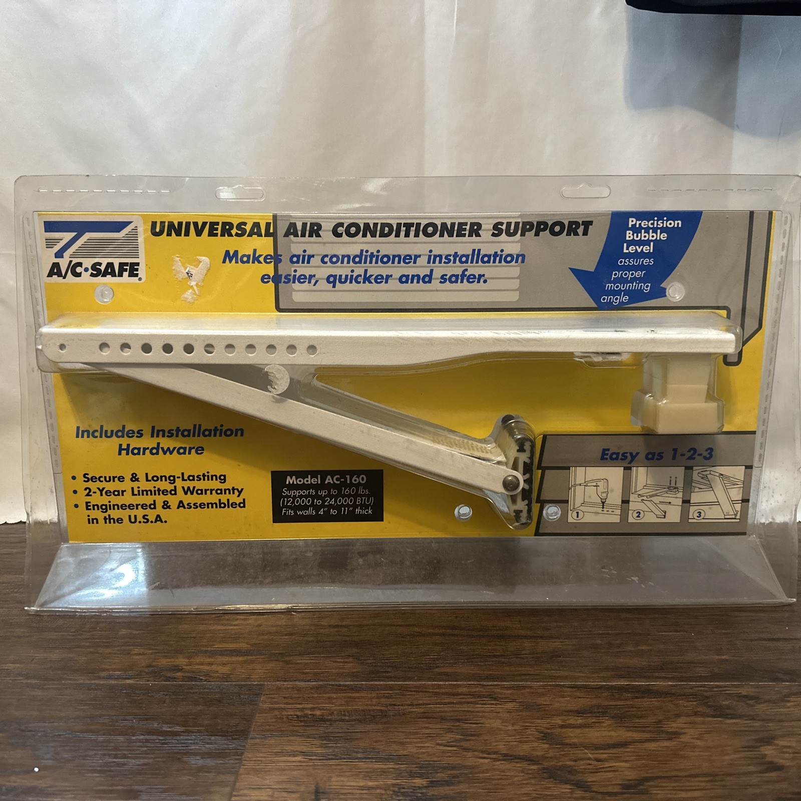 A/C Safe Model AC-160 Universal Air Conditioner Support NEW!