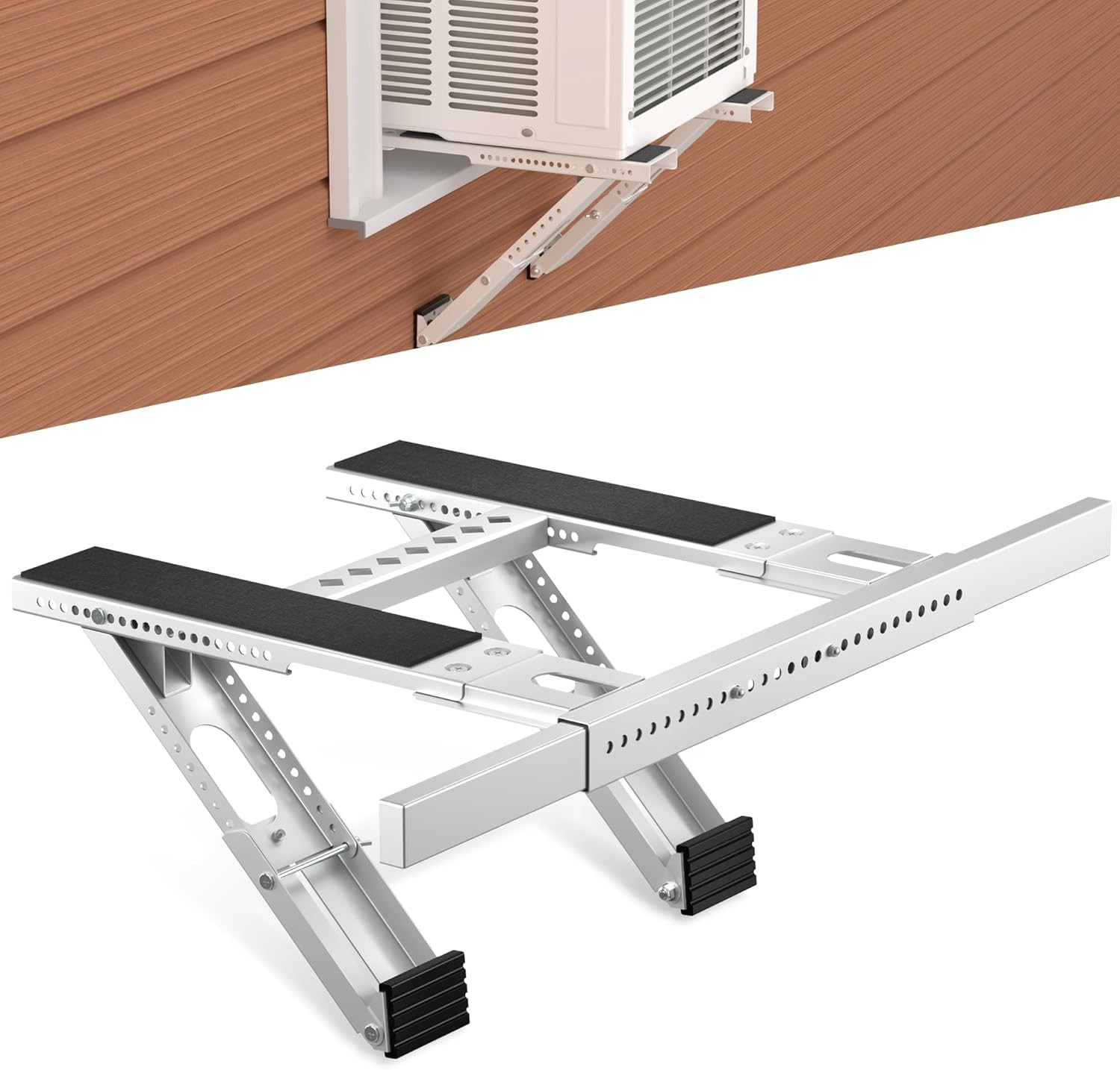 No Drilling Window AC Bracket Heavy Duty 5000-24000 BTU