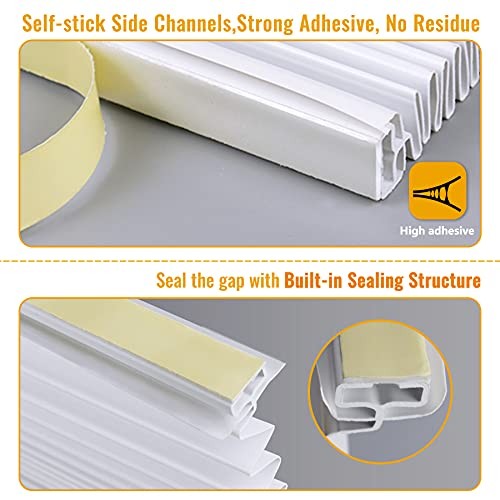 Window AC Insulating Side Panel Kit Fits for Window Air Conditioner Units