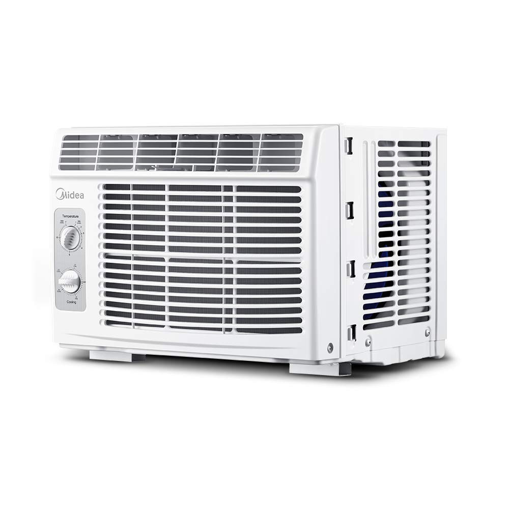 5,000 BTU Window Air Conditioner – Cools 150 Sq. Ft., Easy Controls, Reusable Fi