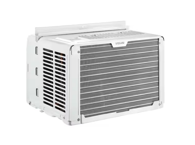 VISSANI 6,000 BTU 115-VOLT WINDOW AIR CONDITIONER – WHITE