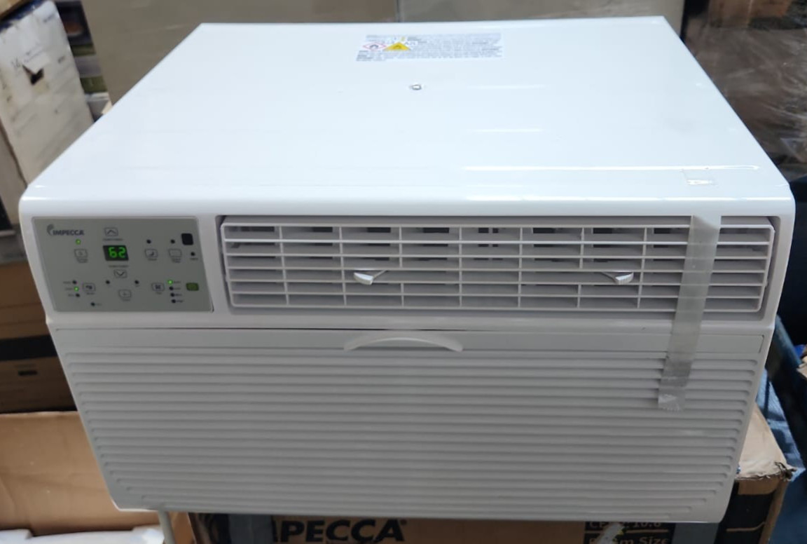 IMPECCA 10,500BTU Through-The-Wall Air Conditioner, Remote, 230V, E-Star #1 COLD