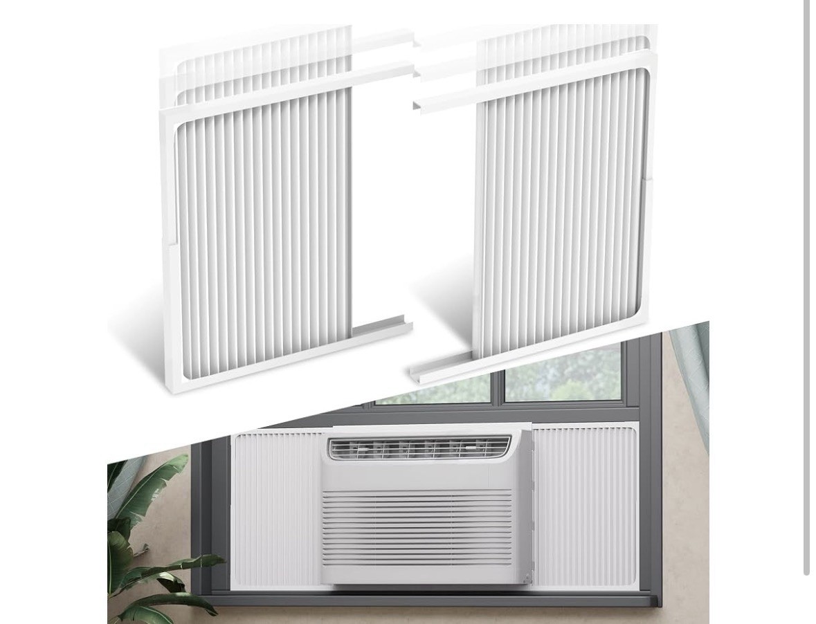 LBG Products Adjustable Window Air Conditioner Side Panels and Frame