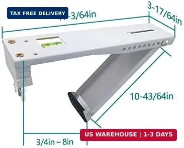 Daisypower Window Air Conditioner Bracket Heavy Duty, Sturdy Structure Supports