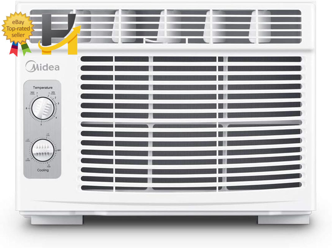 Midea 5000 BTU Easycool Small Window Air Conditioner Cool up to 150 Sq Ft NEW US