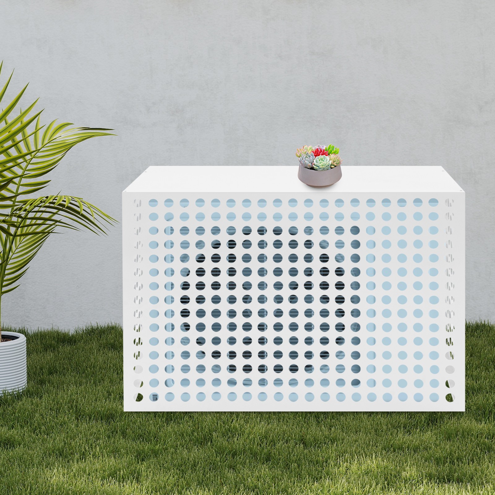Privacy Fence Cover for A/C Conditioning Unit Air Conditioner Fence HOT SALE