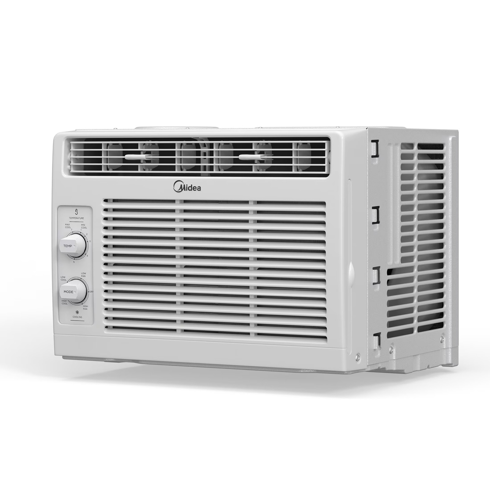 5,000 BTU Mechanical Window Air Conditioner up to 150 Sq Ft Easy Install White