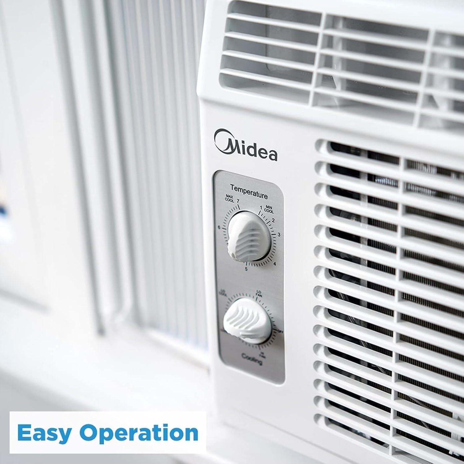 5,000 BTU EasyCool Small Window Air Conditioner – Cool up to 150 Sq. Ft. with…