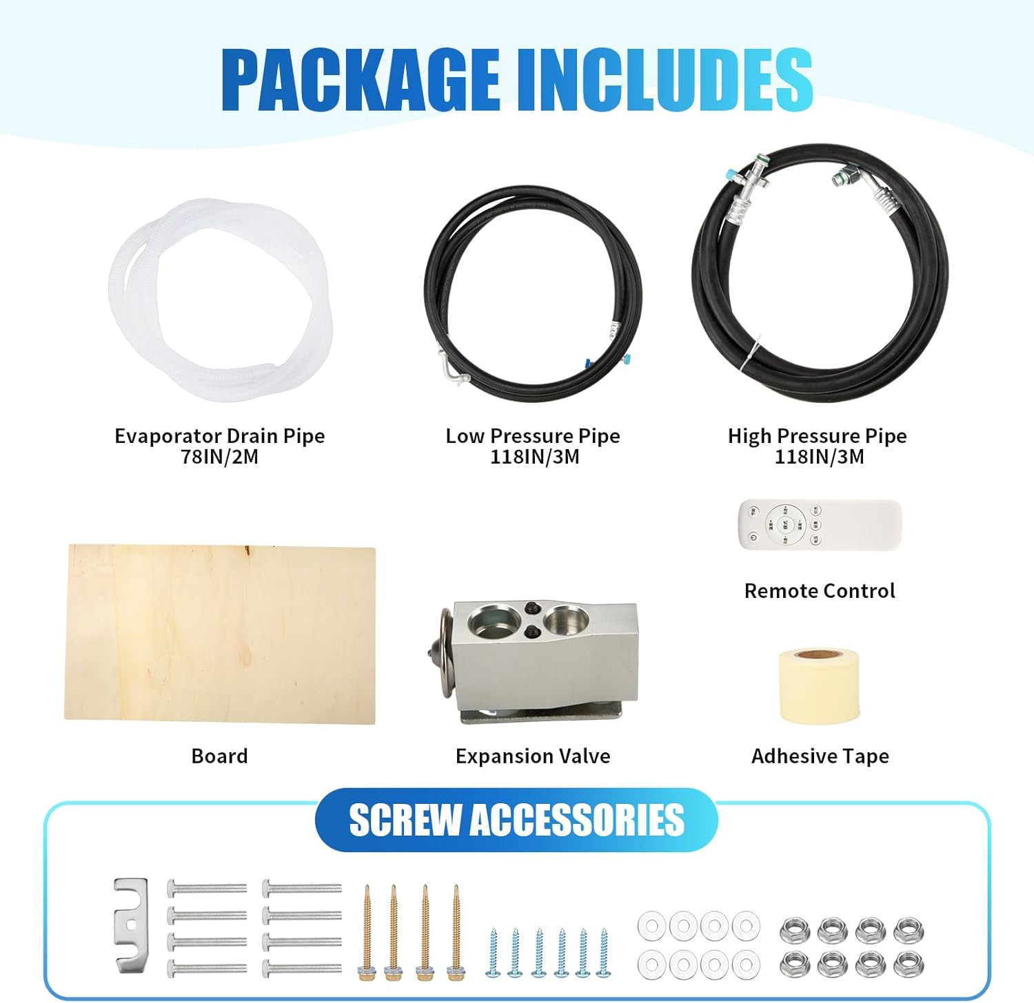 12V Split Air Conditioner 9000BTU for RVs, Trucks, and Camping Vehicles