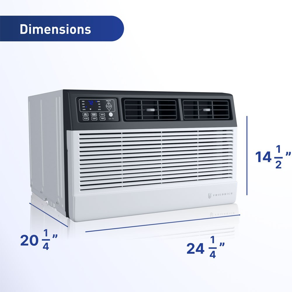 Friedrich Uni-Fit 8,000 BTU 300 Sq.Ft Through The Wall Air Conditioner