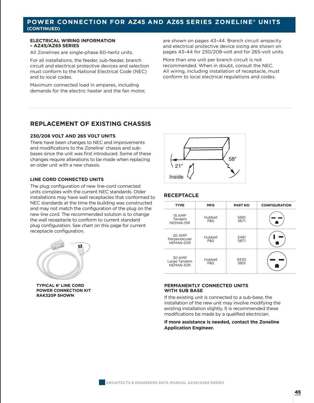 GE Zoneline PTAC Thru-The-Wall Heat Pump, 7,000 BTU, R410A, 230/208 Volt, 1PH