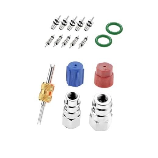 R12 R22 to R134A Conversion Adapter Kit, R12 R22 to R134A High/Low Fitting