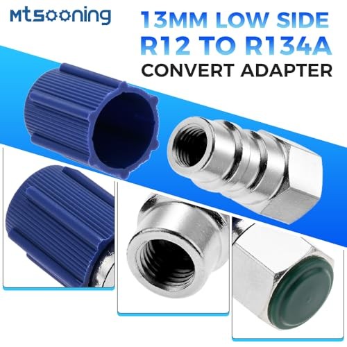 R12 R22 to R134A Conversion Adapter Kit, R12 R22 to R134A High/Low Fitting