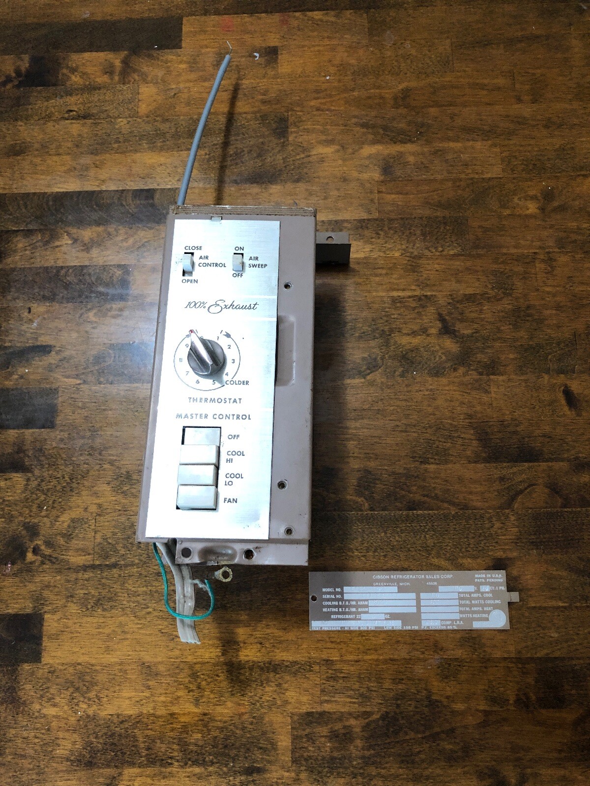 Gibson Air Condition Control Panel for Model L7250-1KSA 30 Day WTY Free Shipping