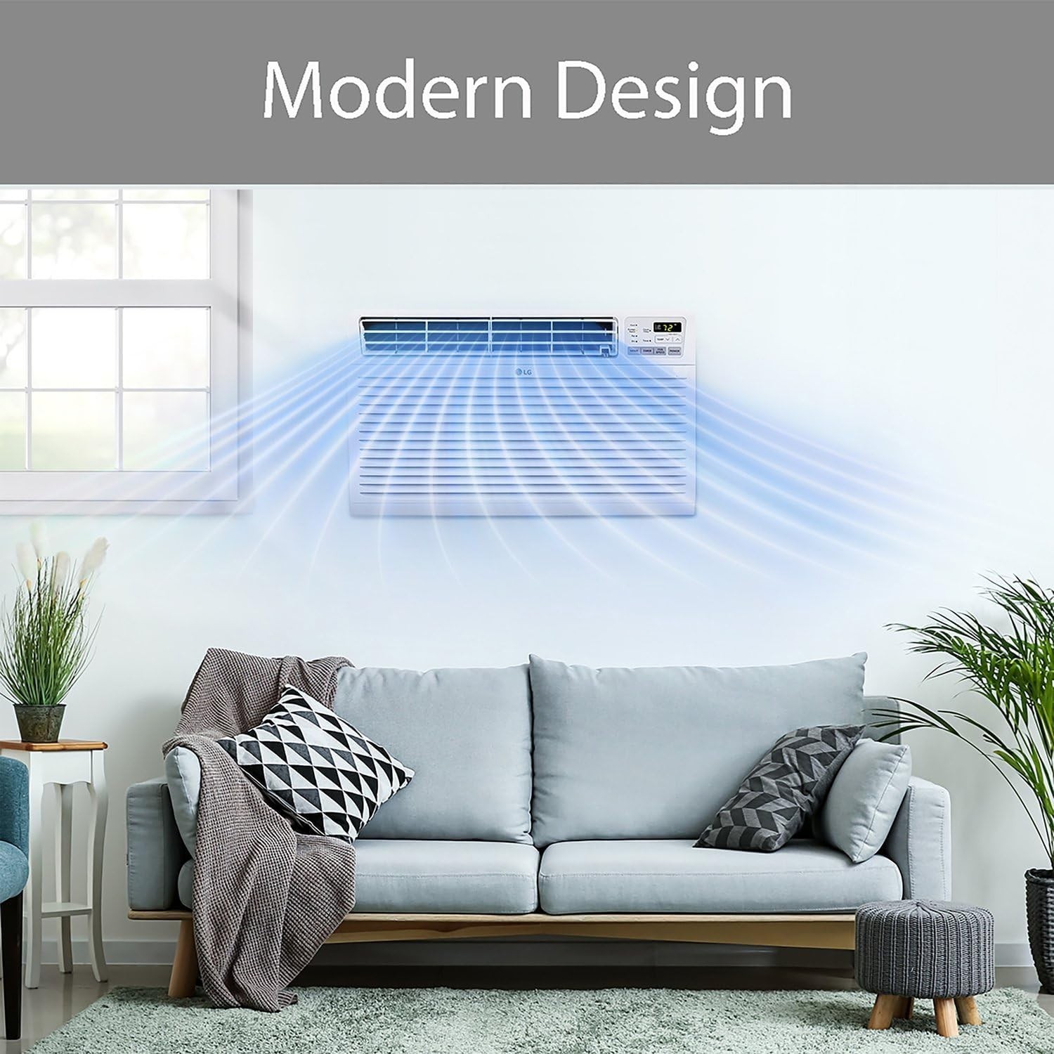 Luxurious 10,000 BTU Through Wall Air Conditioner for Effortless Cooling