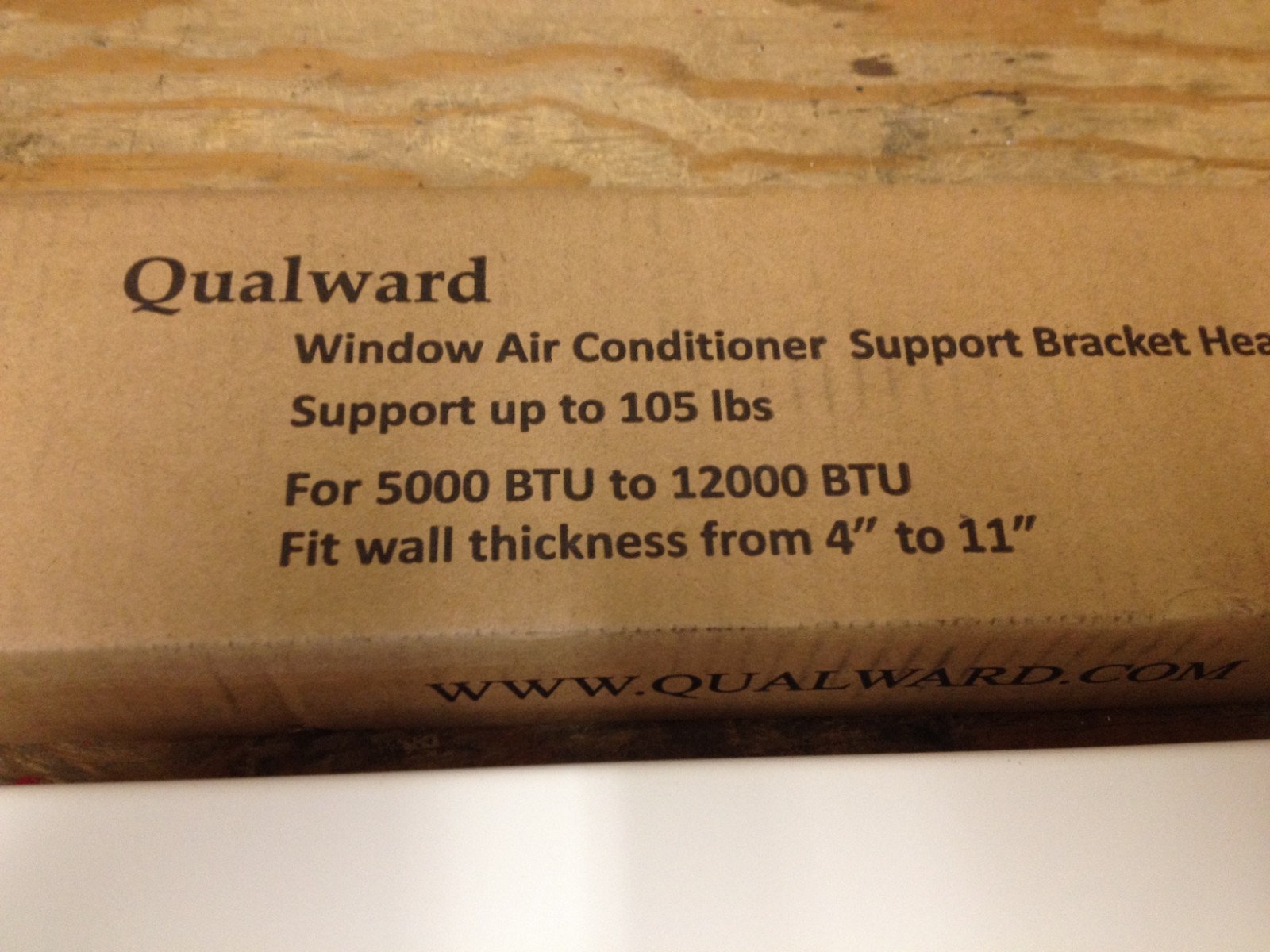Qualward Window Air Conditioner Support Bracket Heavy Duty up to 105 Pounds NEW