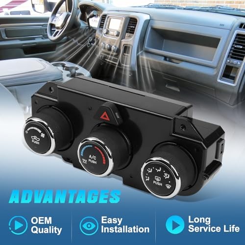 A/C Heater Climate Control Module Compatible with Ram 2500 3500 4500 5500#