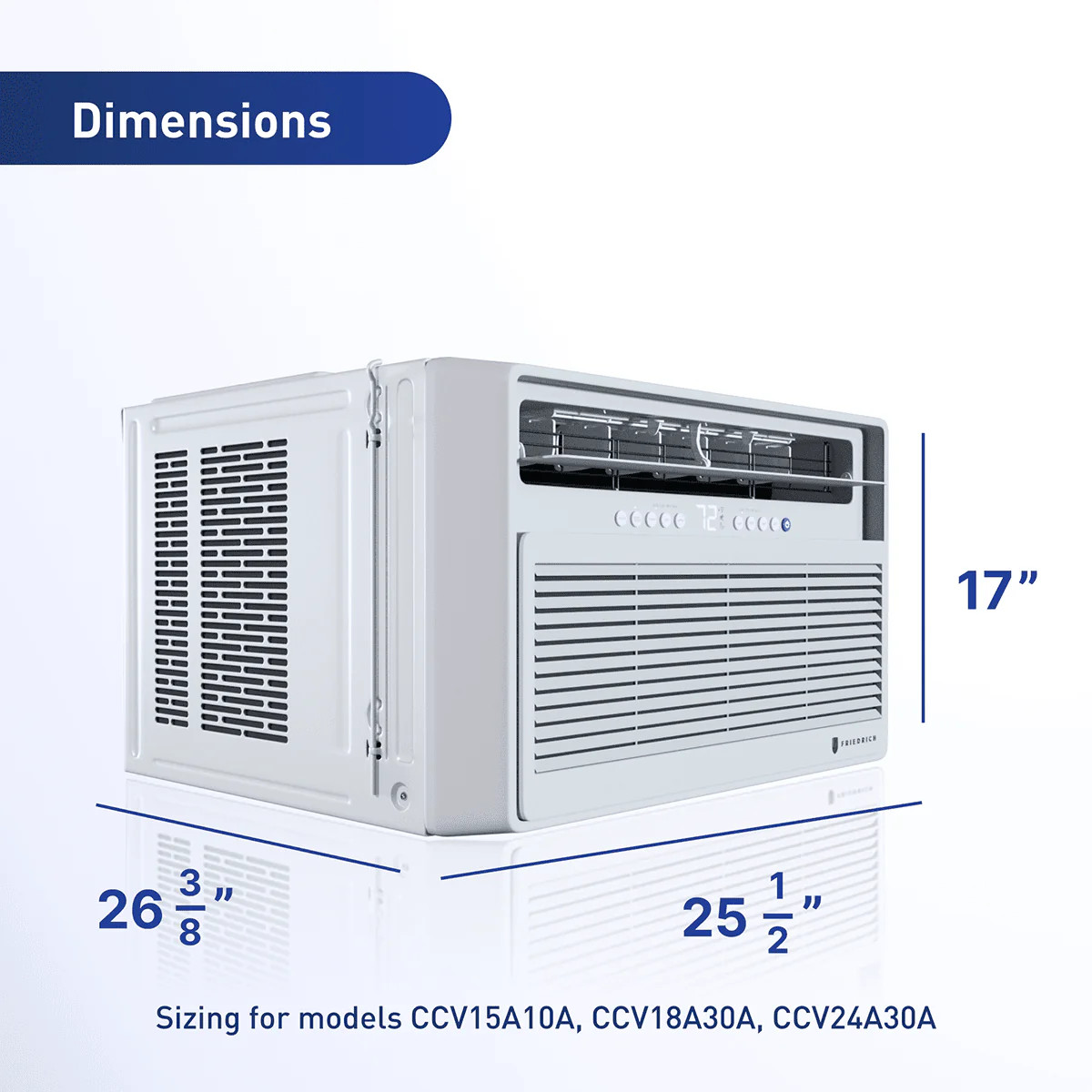 Friedrich 15,000 BTU Chill Premier Window Air Conditioner