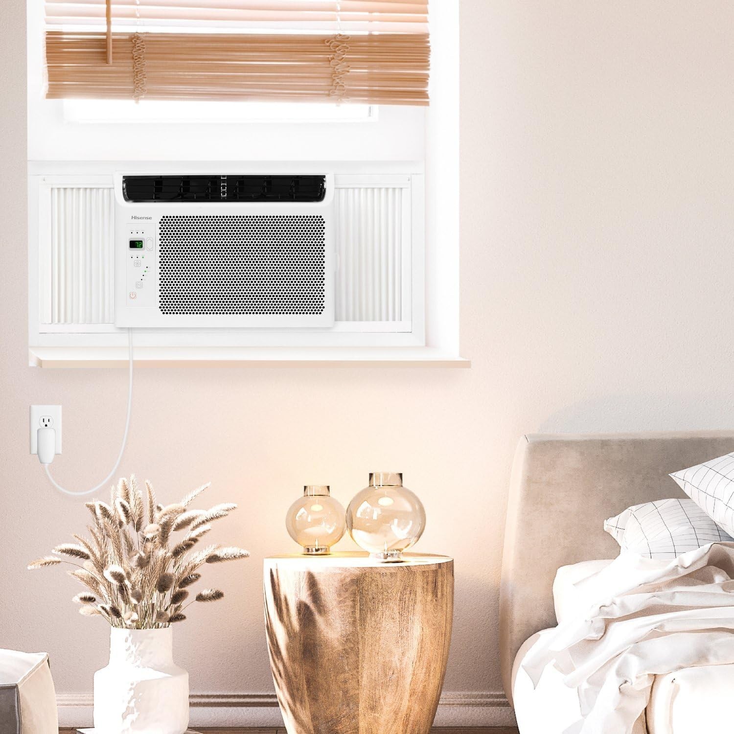 6000 BTU Window Air Conditioner Unit for Bedroom Garage Single Living Room, S…