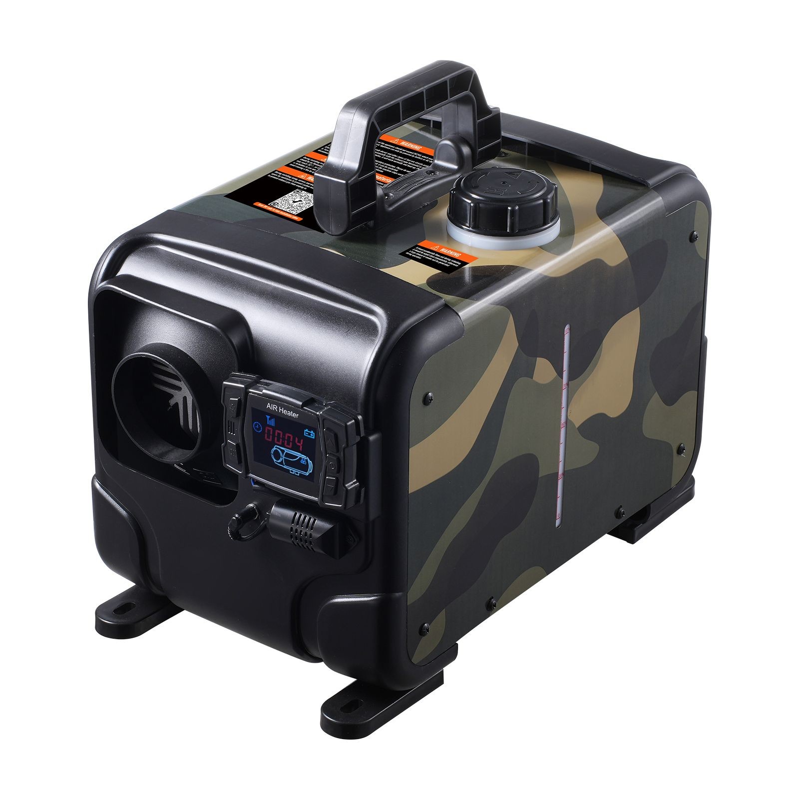 8KW Diesel Heater, 12V/ 24V, Bluetooth, Remote, CO Alarm, Portable for Vehicles