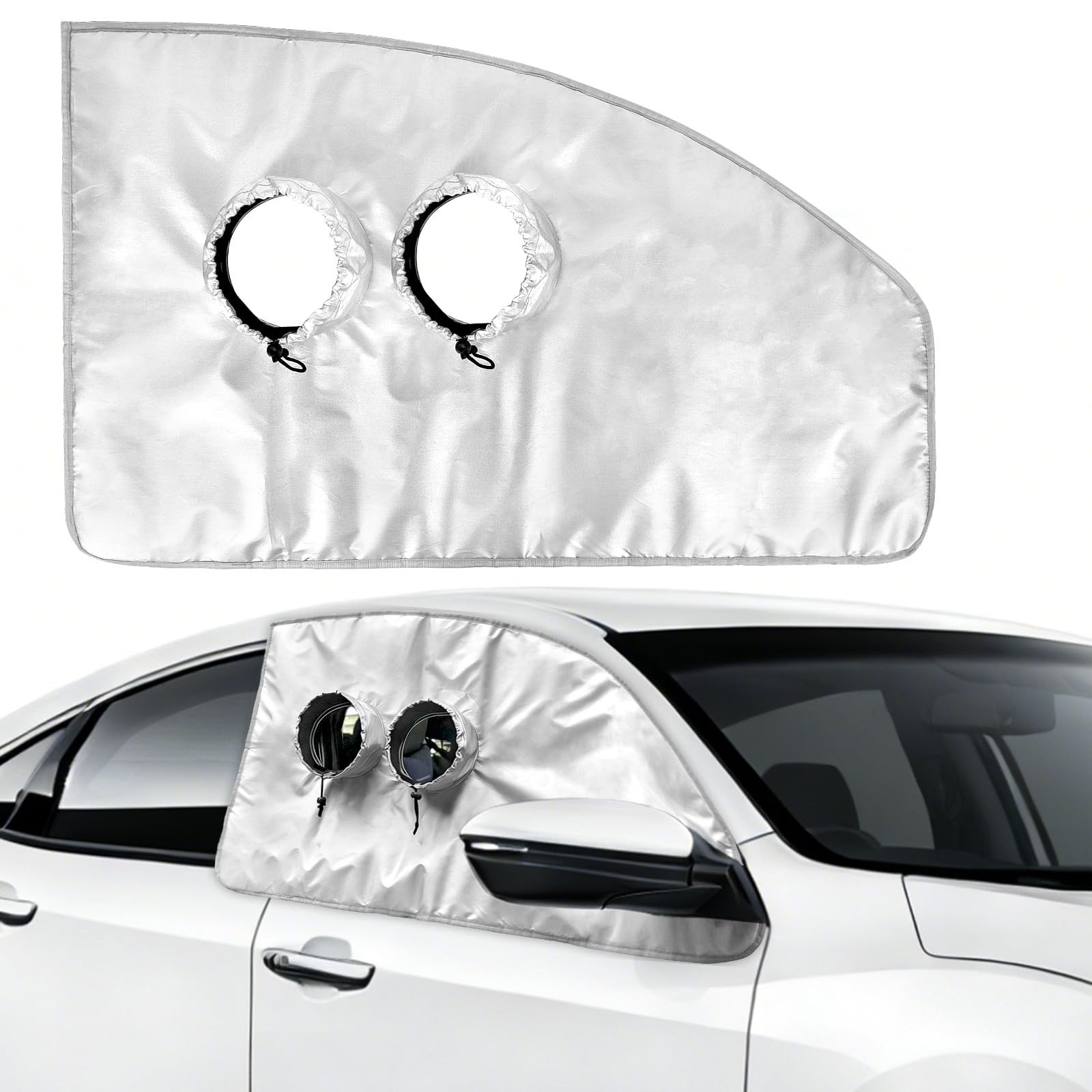 Portable Air Conditioner Window Kit – Universal Car Vent Seal for AC/Dryer, Easy